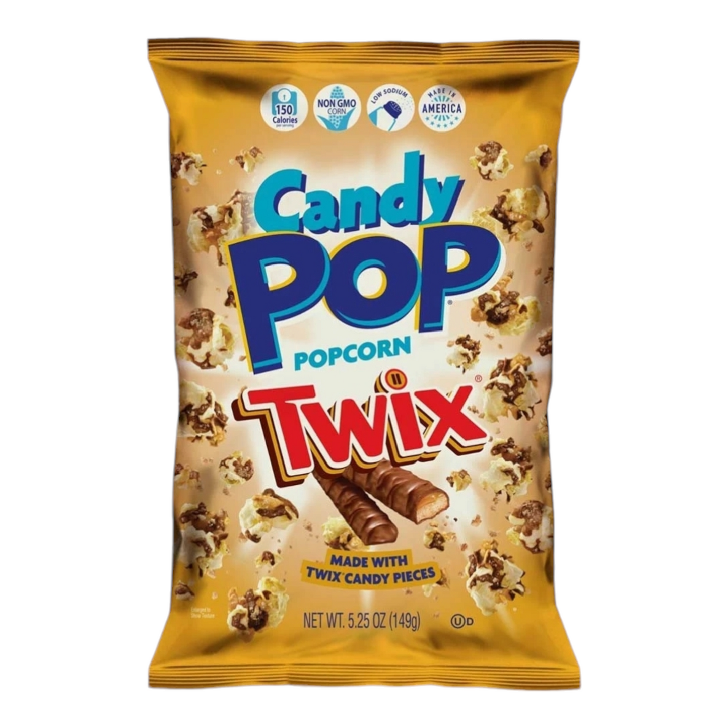 Candy Pop – Popcorn Gourmand Snickers / Twix / Oreo – Sachet 149g