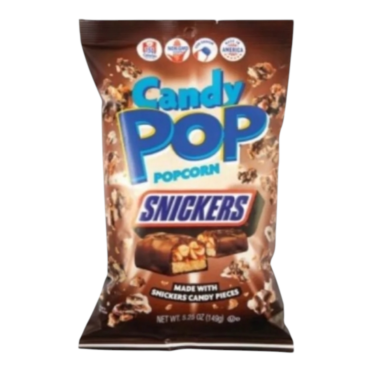Candy Pop – Popcorn Gourmand Snickers / Twix / Oreo – Sachet 149g