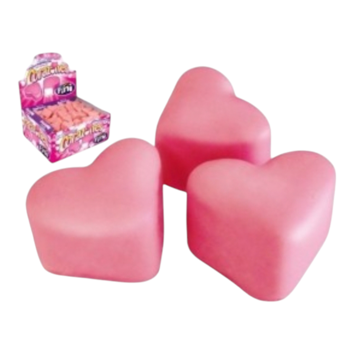 Cœurs de guimauve à la fraise ×5