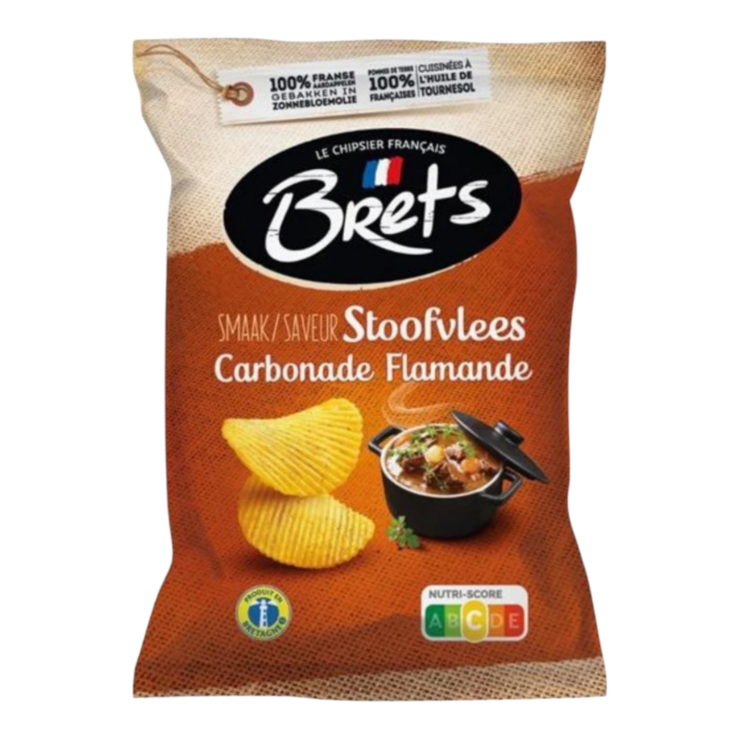 Brets Chips – Saveur Carbonade Flamande 125g