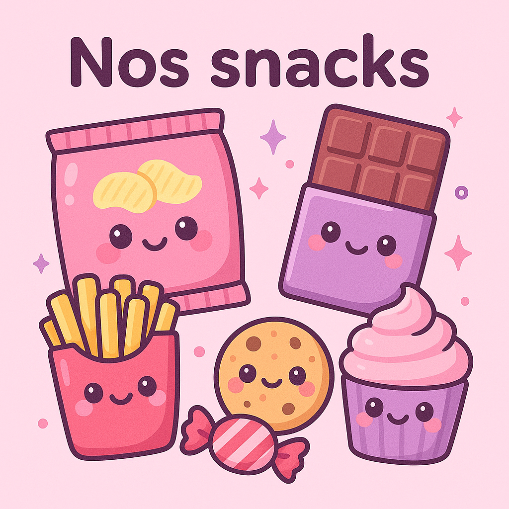 Nos snacks