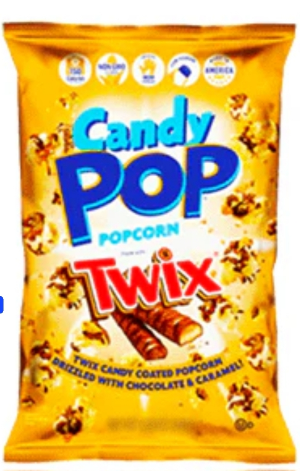 Candy Pop Mini – Popcorn Chocolat Snickers / Twix / M&M’s – Sachet 28g