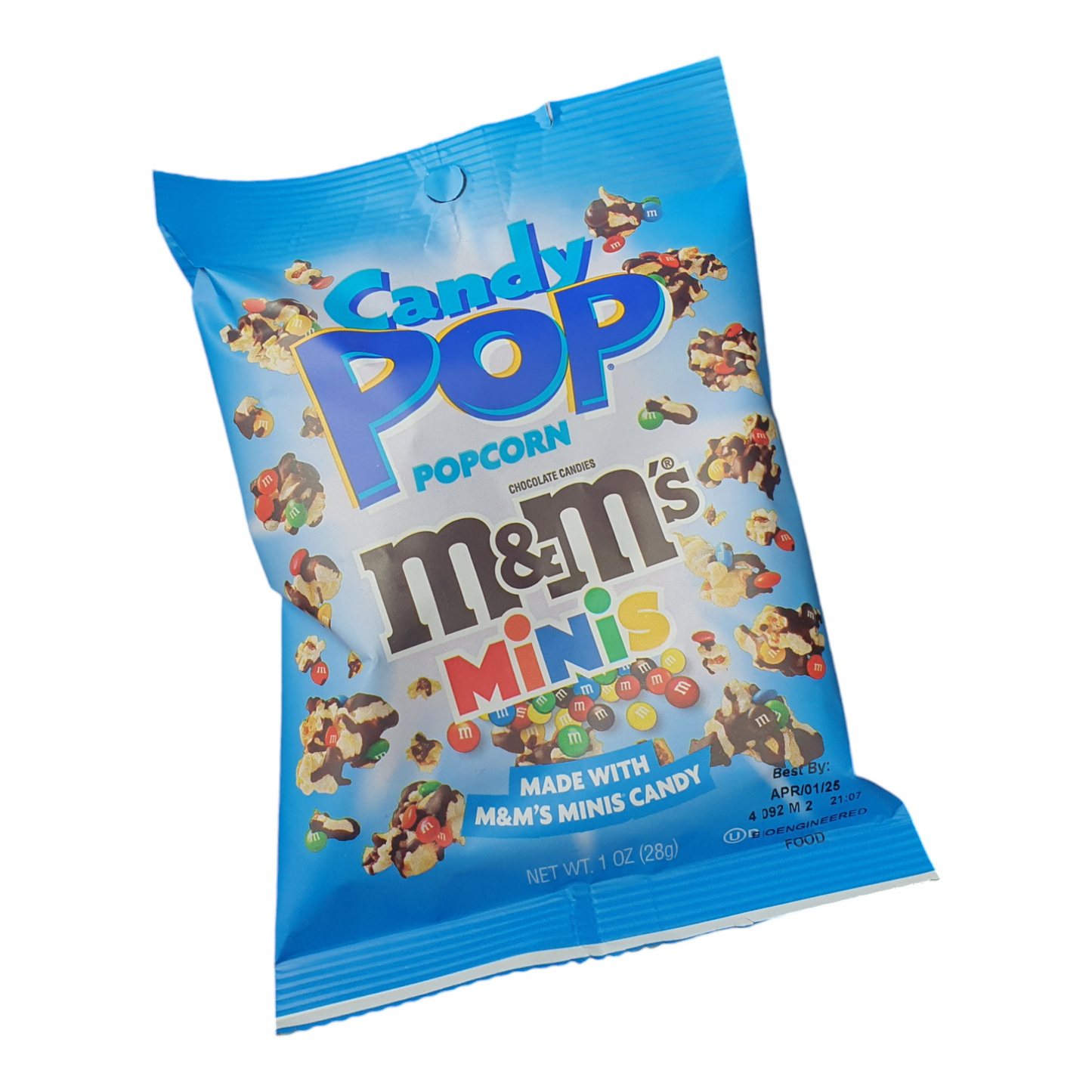 Candy Pop Mini – Popcorn Chocolat Snickers / Twix / M&M’s – Sachet 28g