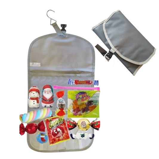 Trousse de toilette garnie 12 friandises Noël