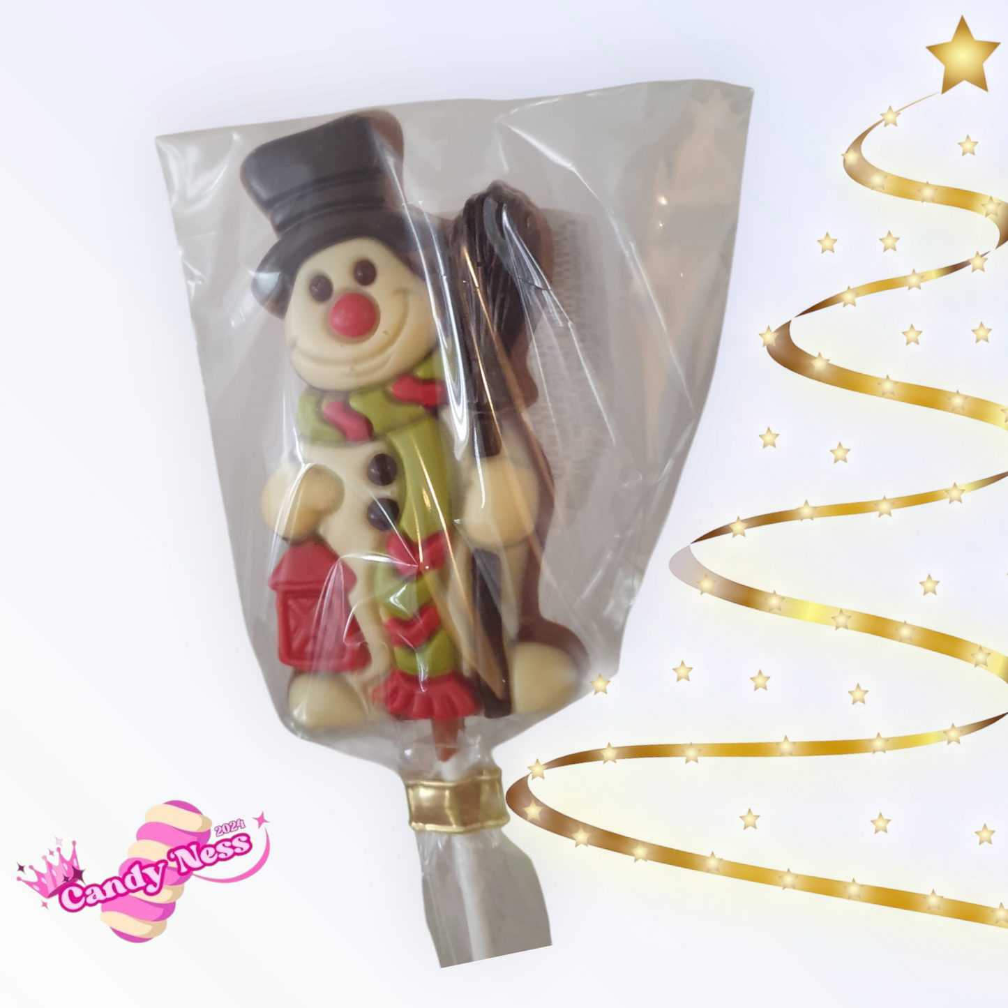 Sucette chocolat noel 35g