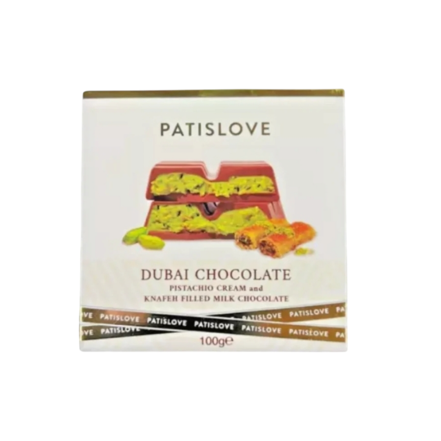 Patislove dubai chocolate 100g