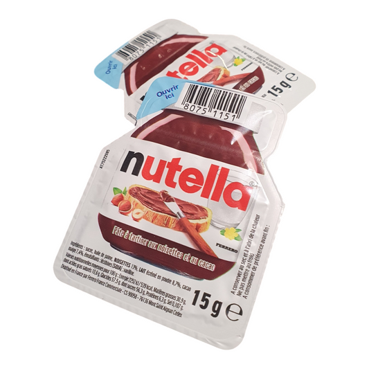 Nutella barquette de 15g (×5)