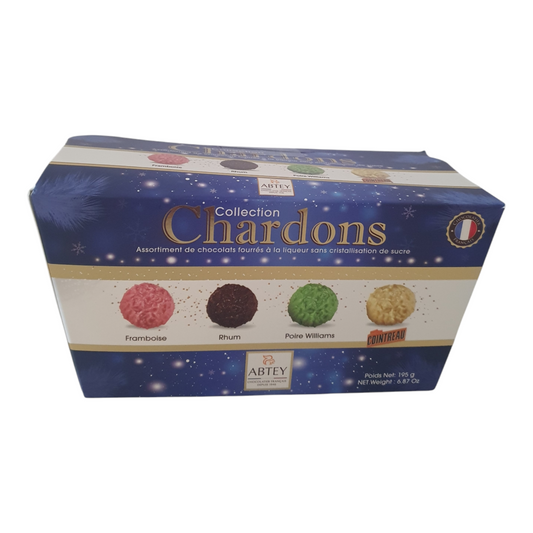 Chardon assortiment à la liqueur  195g