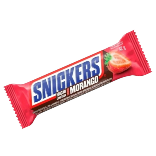 Snickers fraise bresil