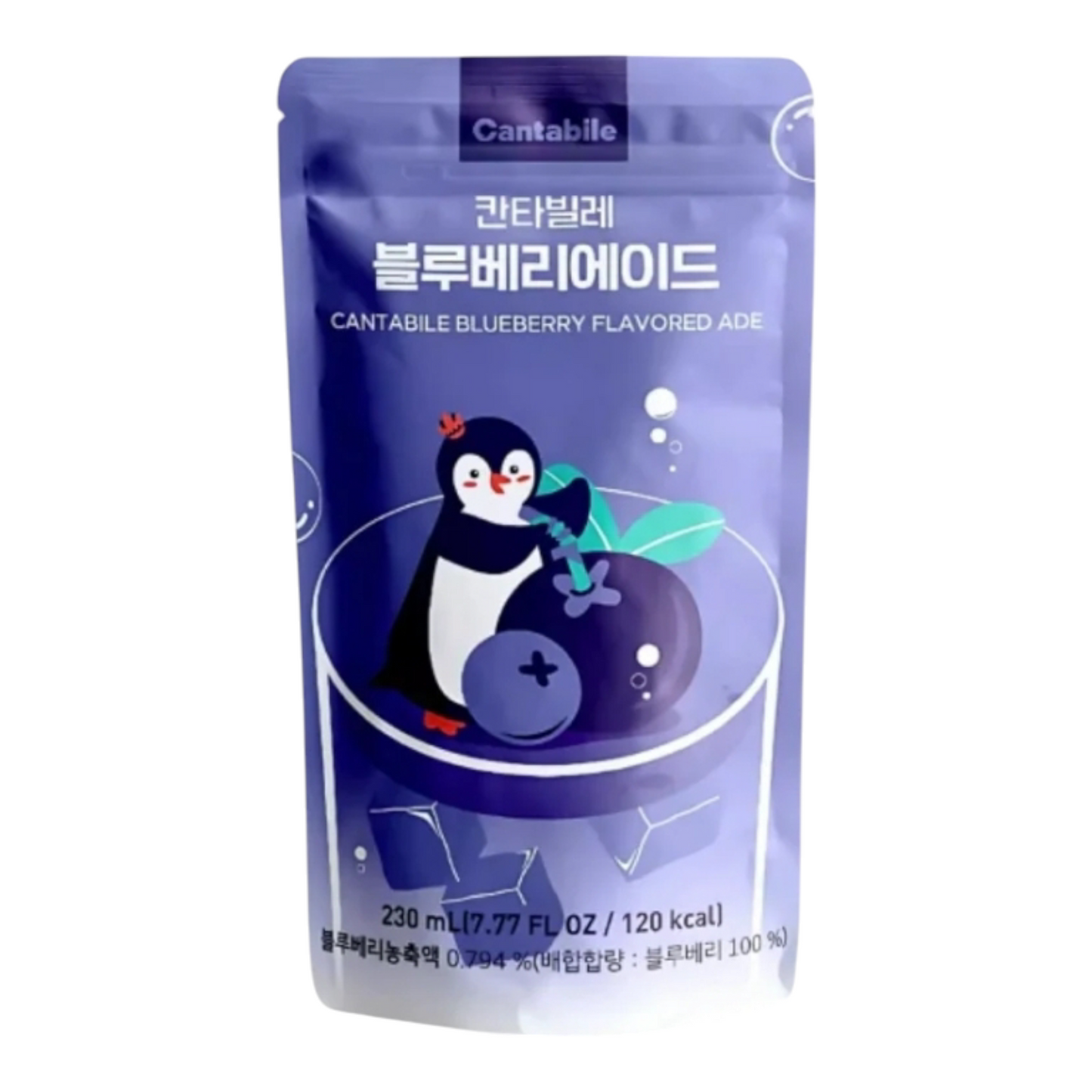 Cantabile limonade myrtille 230 ml