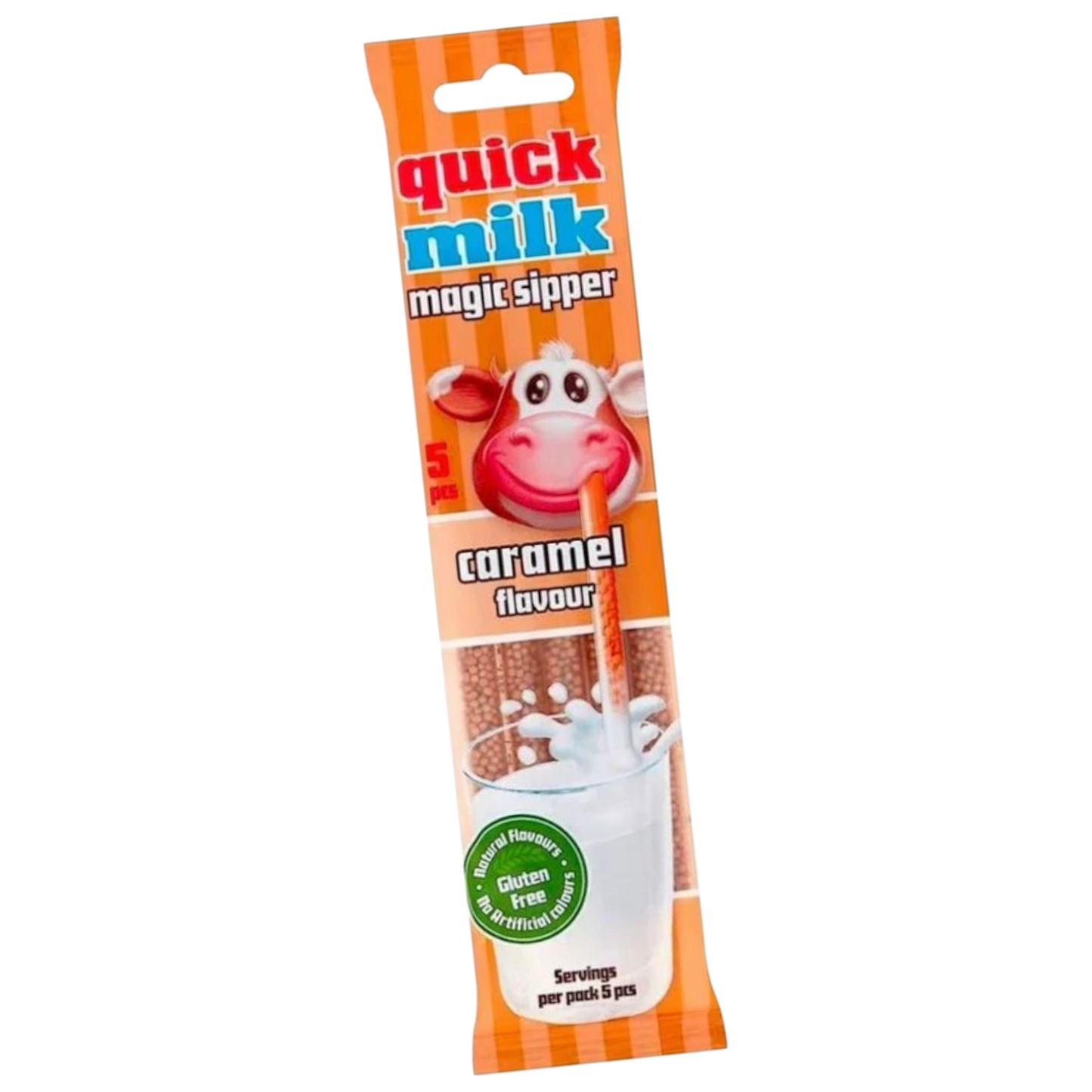 Paille magic quick milk caramel 30g