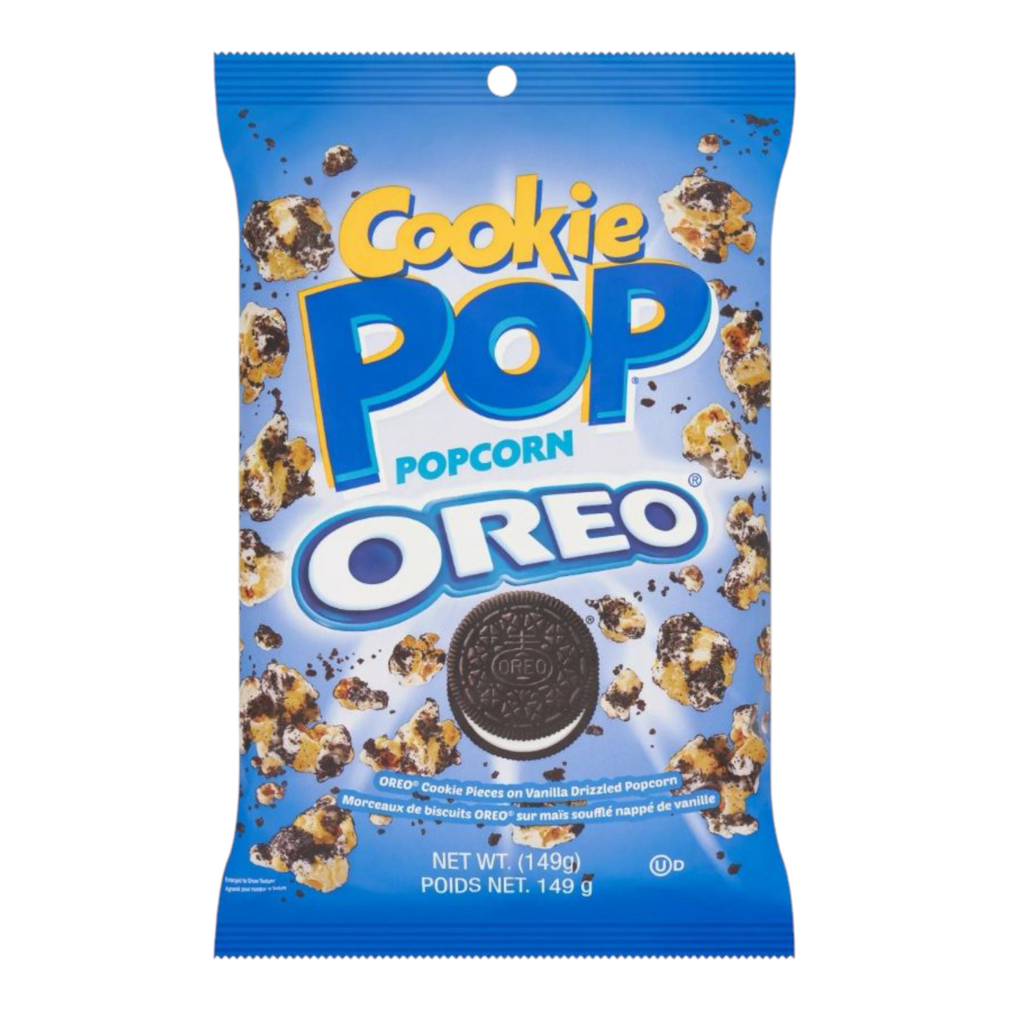 Candy Pop – Popcorn Gourmand Snickers / Twix / Oreo – Sachet 149g
