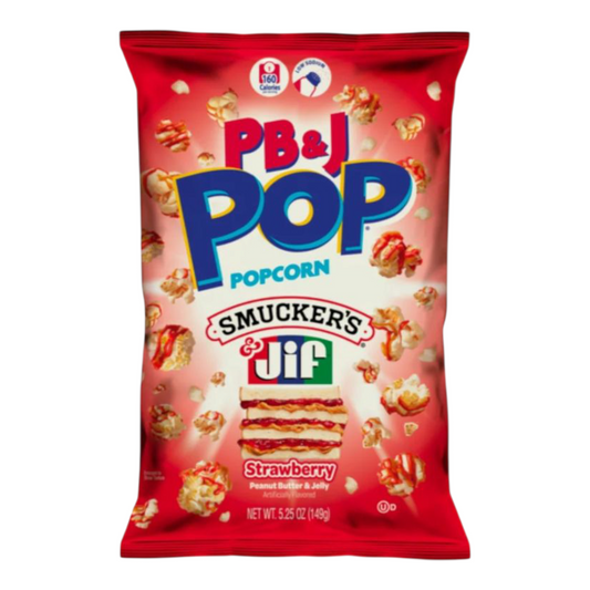 🍿 Candy Pop Popcorn beurre de cacahuète et fraise