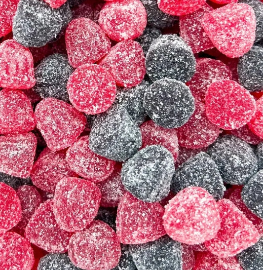 Mûres Rouges & Noires Acidulées – 100g