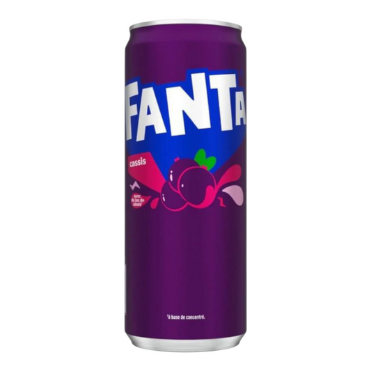 Fanta Cassis – Boisson Gazeuse 330ml (édition spéciale)