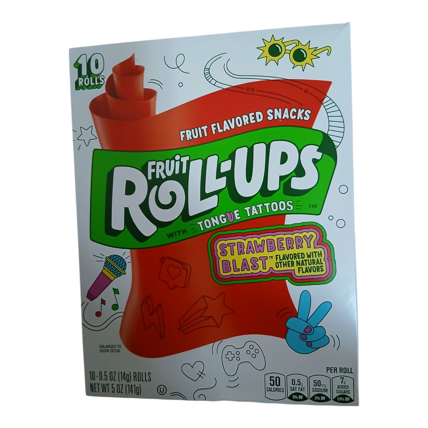 Roll-ups fraise 141g ddm depassé