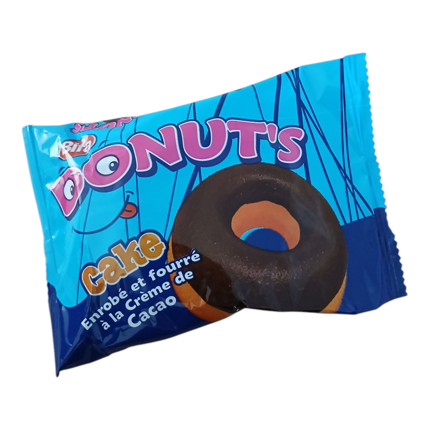 Donuts enrobé et fourré à la crème de cacao