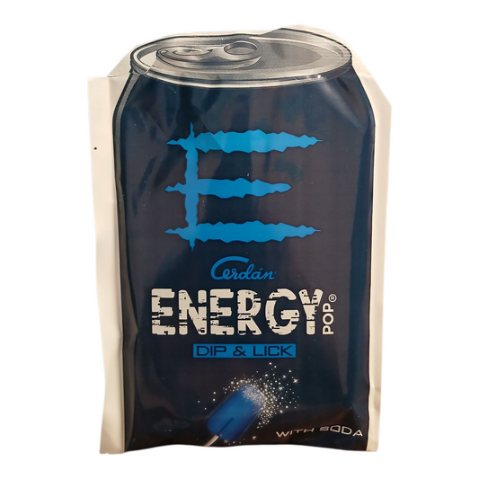 Sucette Energy Pop Soda – Cerdán – Goût Soda Énergisant