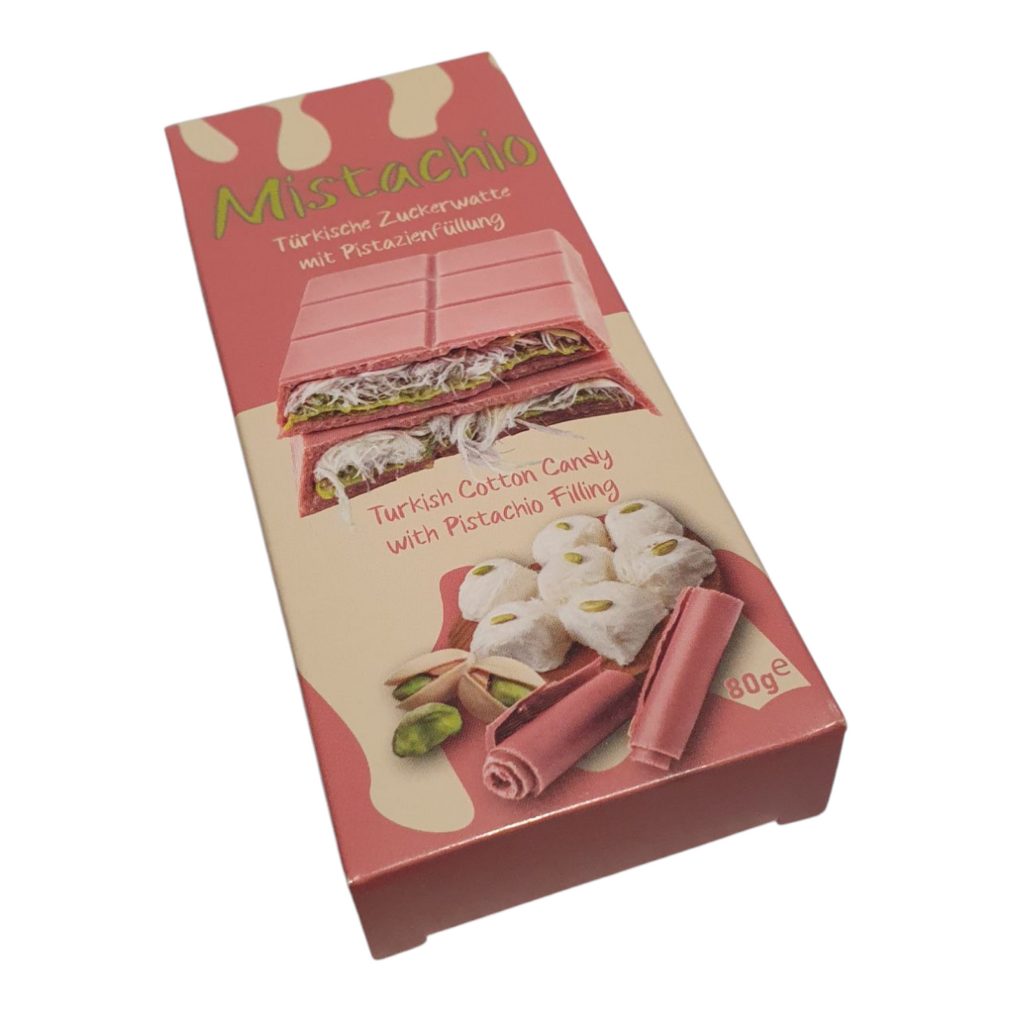 Tablette Chocolat Ruby & Barbe à papa 80g